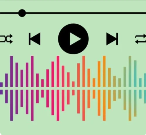 variety of music and audio